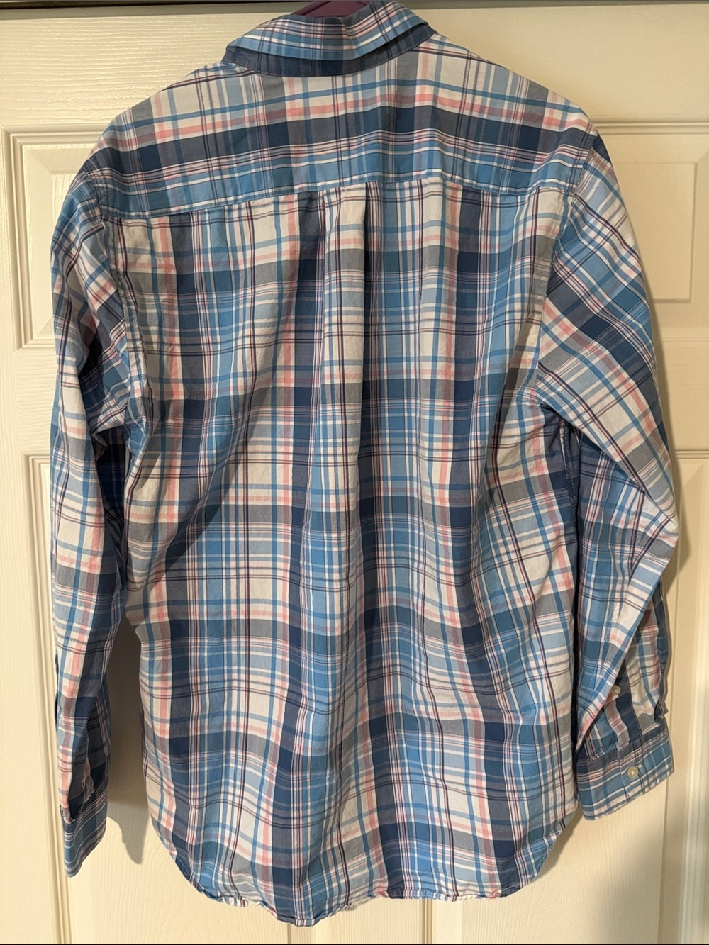 Vineyard Vines Blue and Pink Plaid Button-Down Shirt - Picture 4 of 4